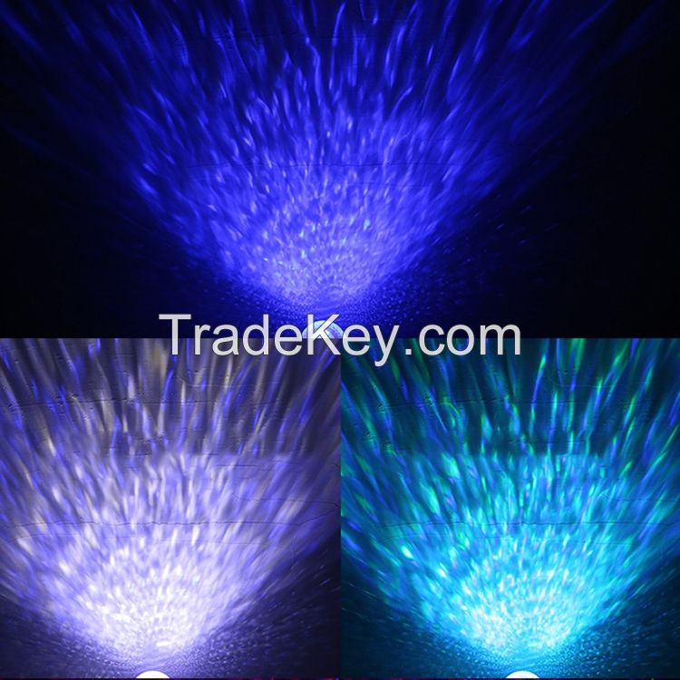Charming 8W USB Charging Music Water Texture Light Atmosphere Lamp