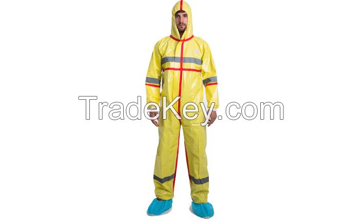 Type5/6 Disposable coverall medical protective clothing
