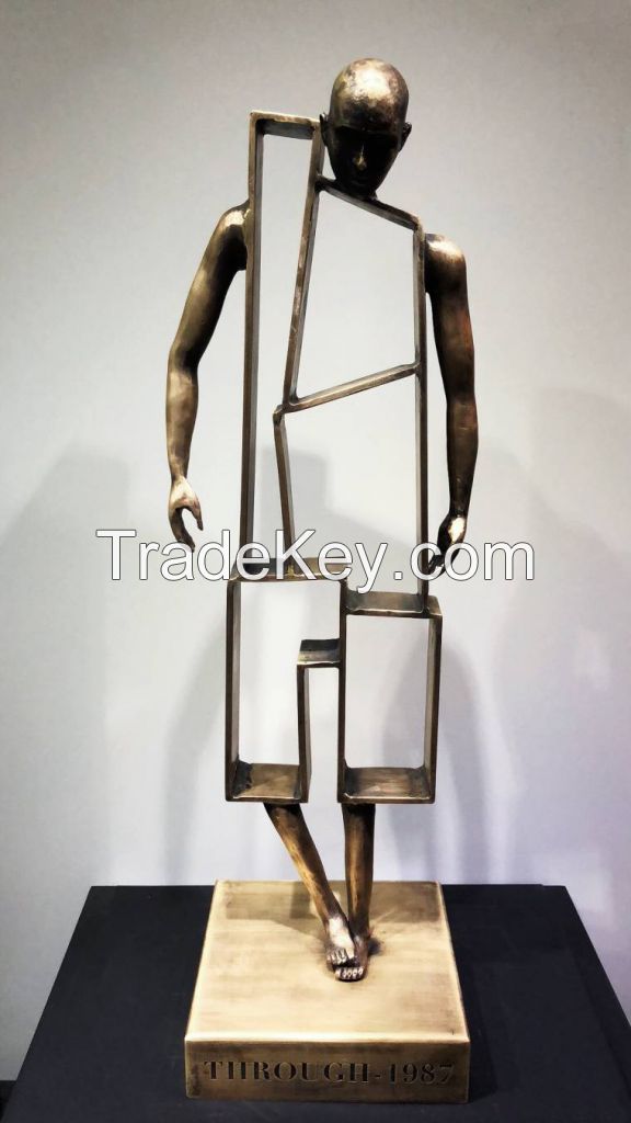 Metal Figure sculpture