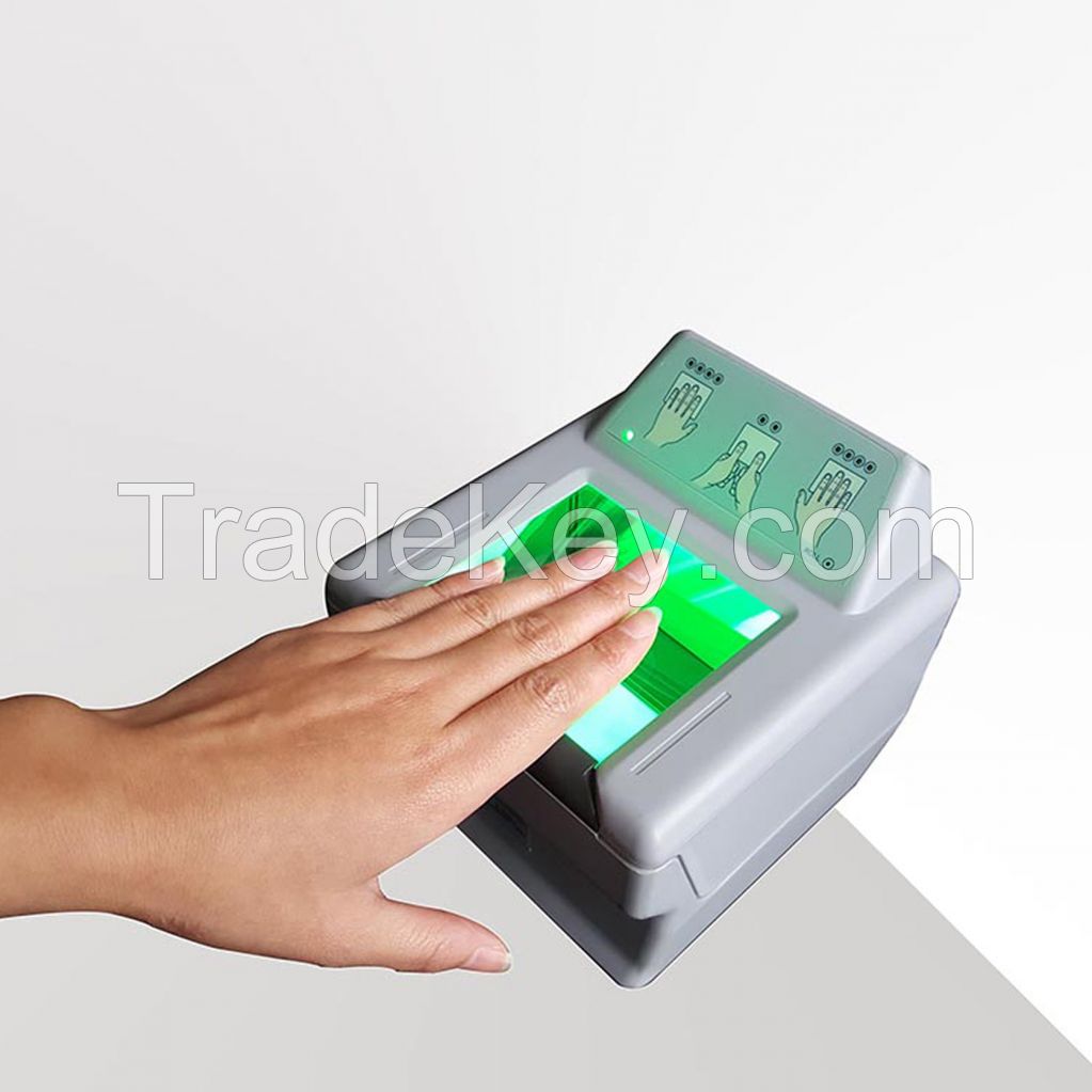 FBI certified 10 fingerprint scanner DactyScan84c