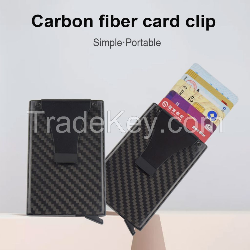 New Pop Up Carbon Fiber Wallet