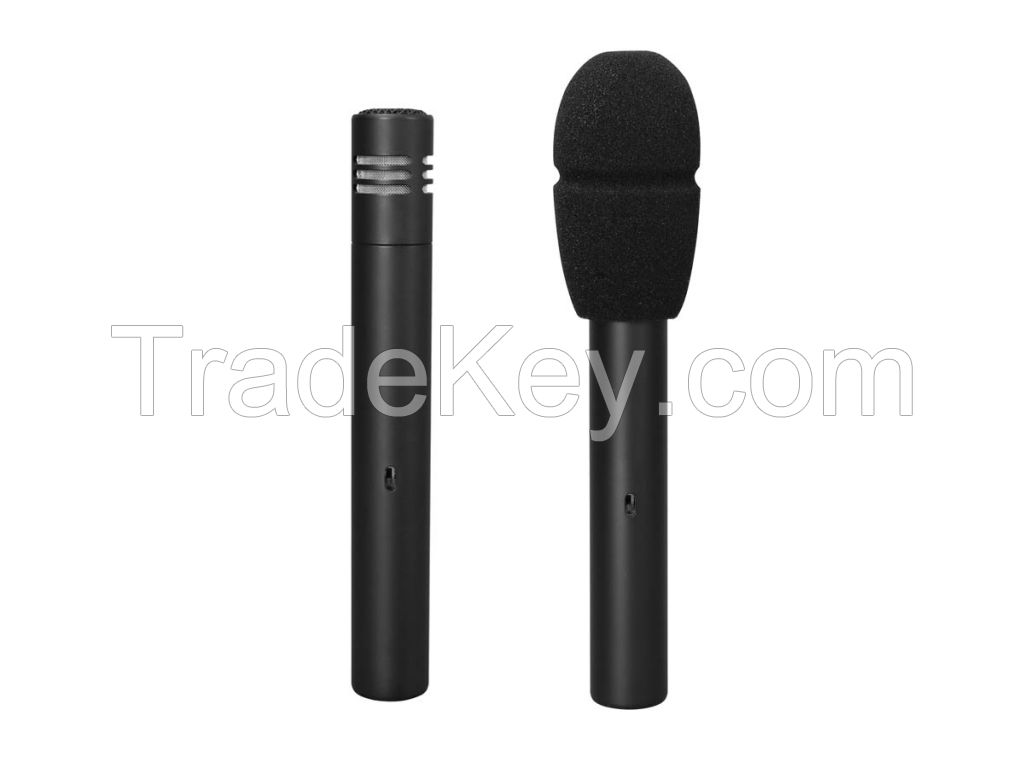 Top quality HUAIN K100D Professional Recording microphone stand stereo Condenser Microphone for Musical MIC Instrument
