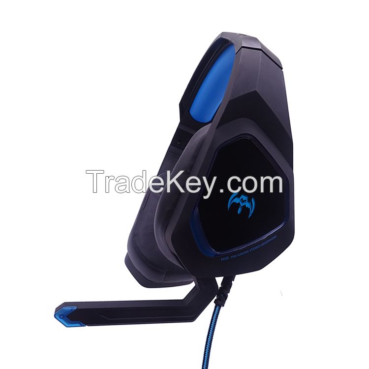The Best Selling Headset High Quality GH-02 Gaming Headphone With Adjustable RGB Headset Gaming Microphone