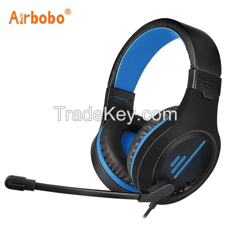 High Quality Headphone Factory Wholesale Moving Coil Horn 7.1 Track Headset Game Headset GH-01 gaming Headset With Microphone