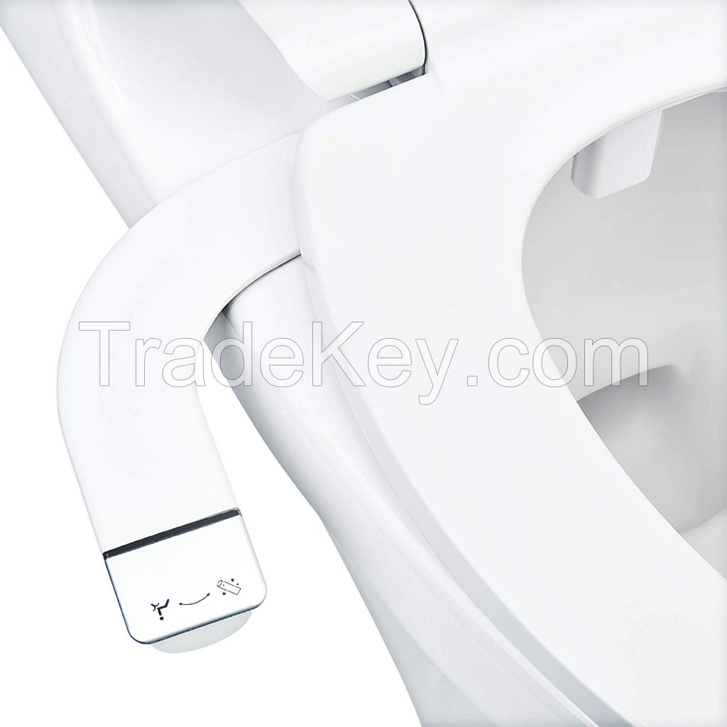Toilet Bidet Seat spray / cleaner Hygiene Water Wash Clean Seat Attachment Upgrade Safe Comfortable Easy to Use Ultra Thin