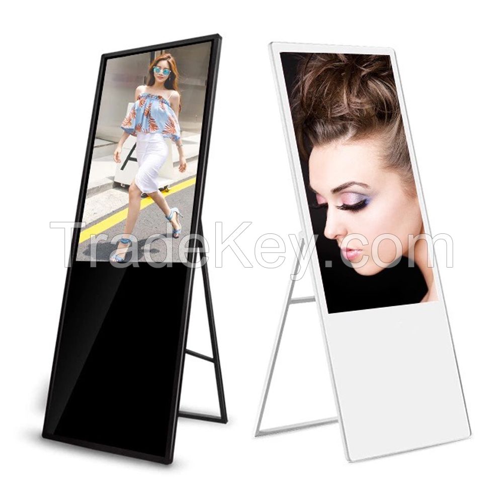 Floor Stand Portable Digital Signage Advertising Display