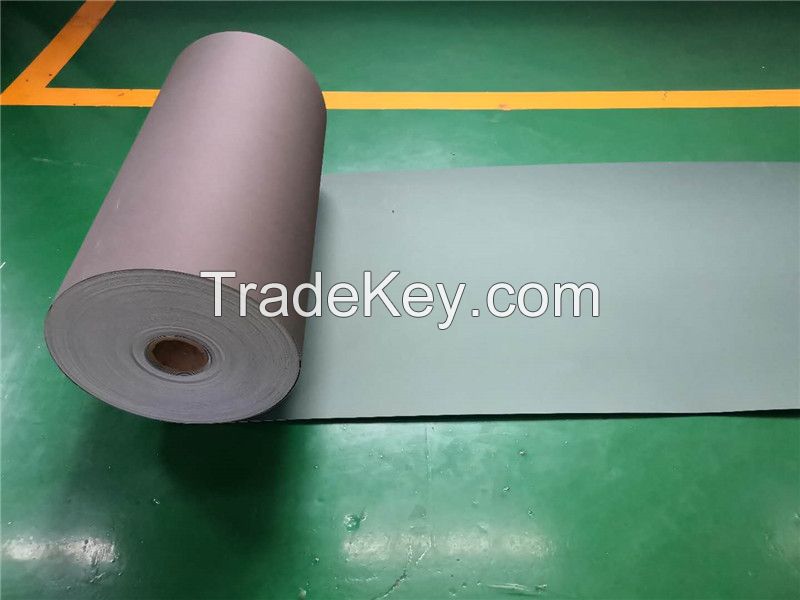 Blck green abrasive vulcanized fiber roll 