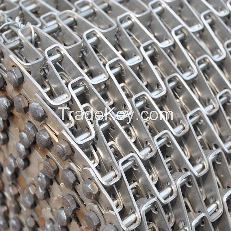 Flat Wire Belt for Boating, Heating, Packing/Wire Mesh Conveyor Belt for Food Conveying/Cooling/Quick-Freezing and Industrial Transporting