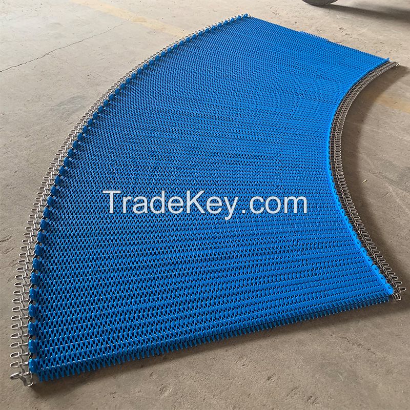 Flexible Wire Mesh Conveyor Belt with 90 Degree Turning for Food  Food Conveying/Cooling/Quick-Freezing and Industrial Transporting