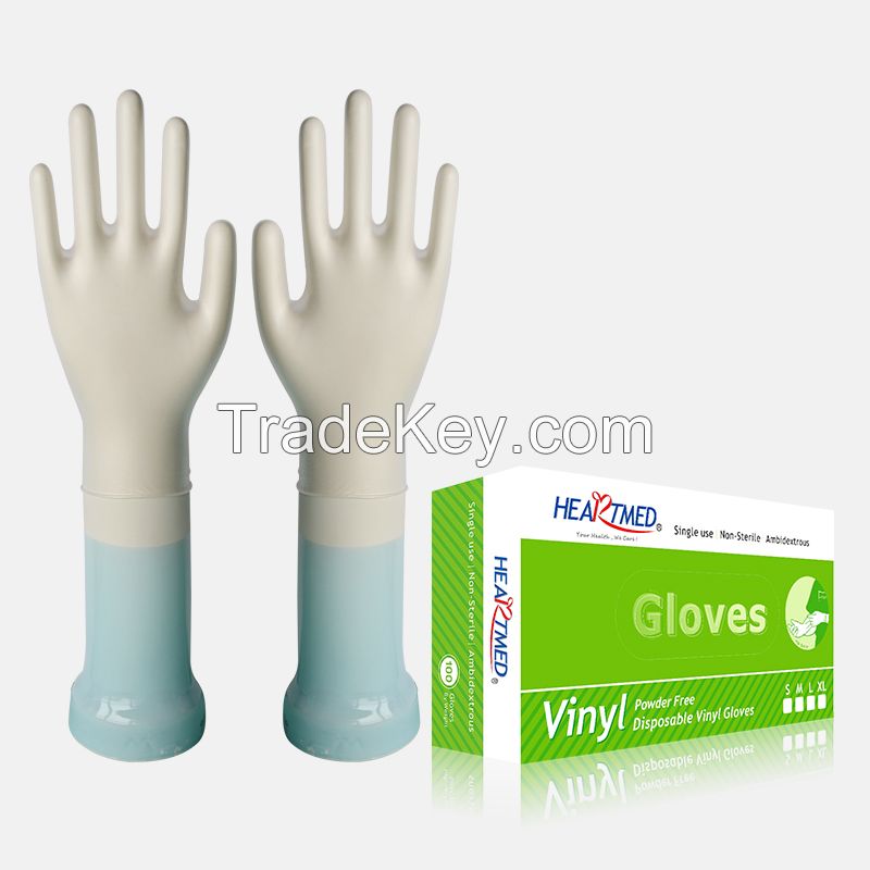 Free Powdder Free Vinyl Disposable Examination Gloves