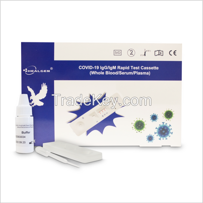 FDA COVID-19 IgG/IgM Rapid Test Cassette antibody kits