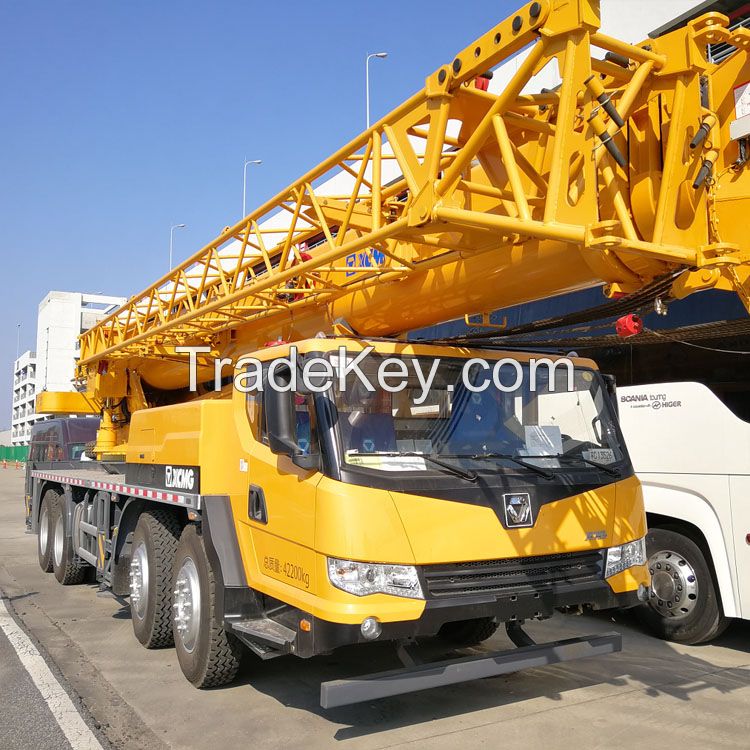 50ton mobile truck crane hoist machinery/camion grua for construction works and heavy duty lifting