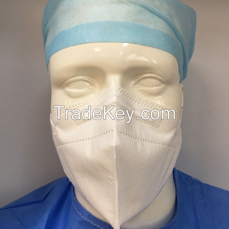 5ply Non-woven Protective Earloop KN95 face mask ffp2