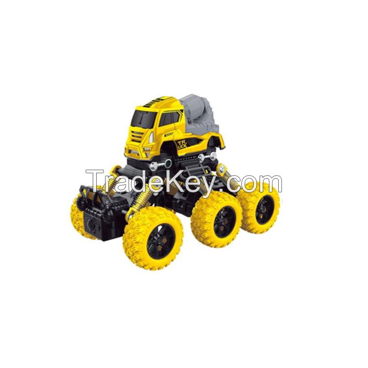 New puzzle alloy engineering toy vehicle friction toy pull back vehicles toys