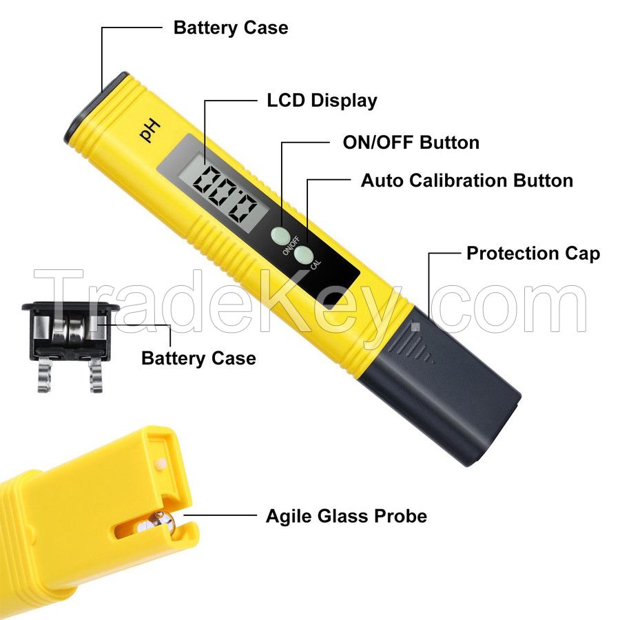 High Precision Pen Type Digital PH Meter For Water Testing