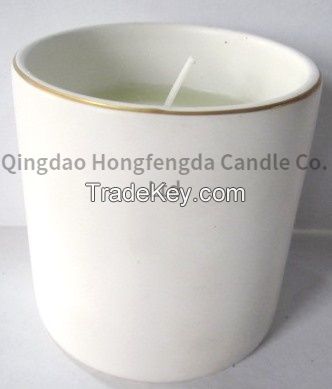 wax filled ceramic pots with scents
