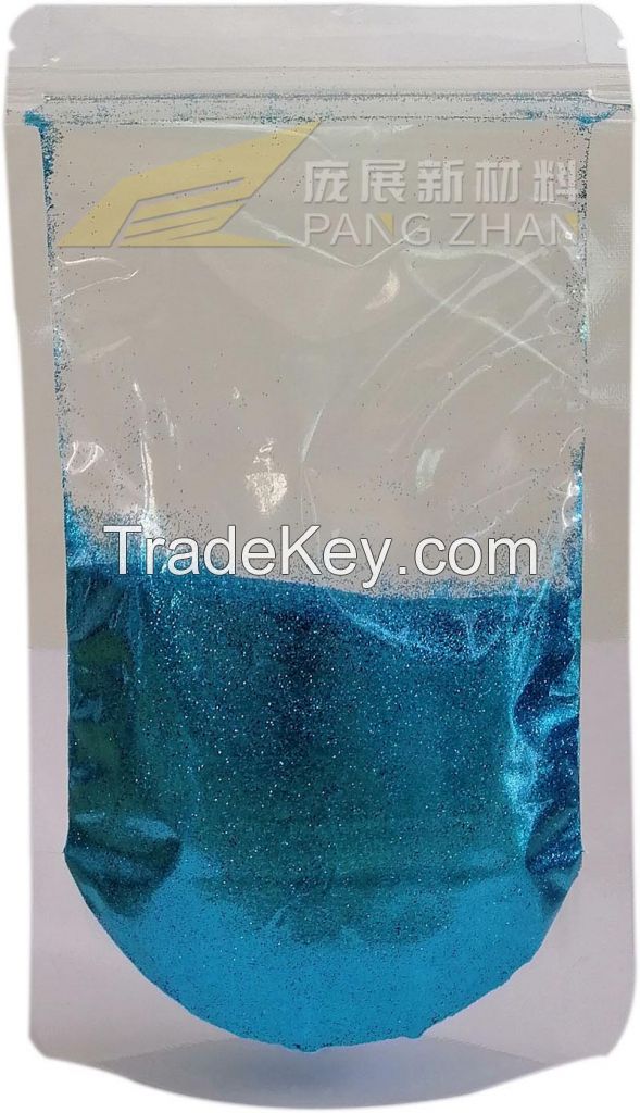 Supply 4OZ various glitter powder packed in bag for floor Decoration