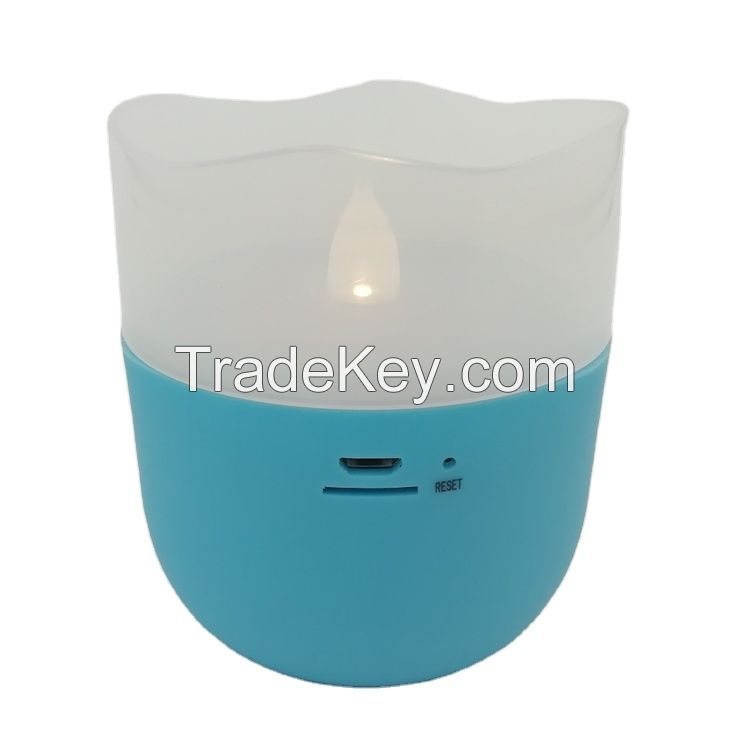 LED light candle Bluetooth speaker from Yufain company