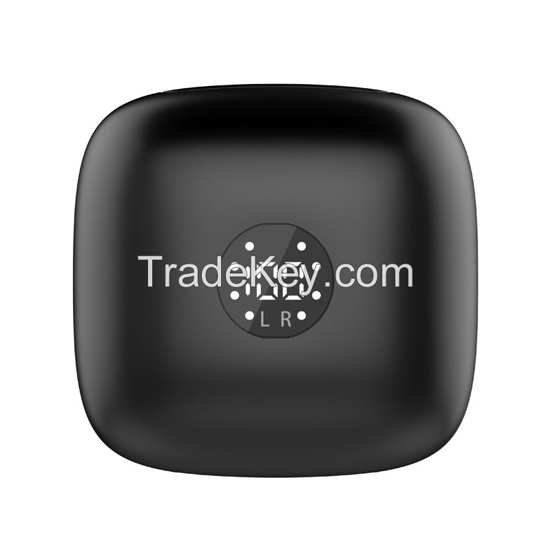 Sports Ear-hook TWS Bluetooth Earphone With LCD Display Charging Box Similar