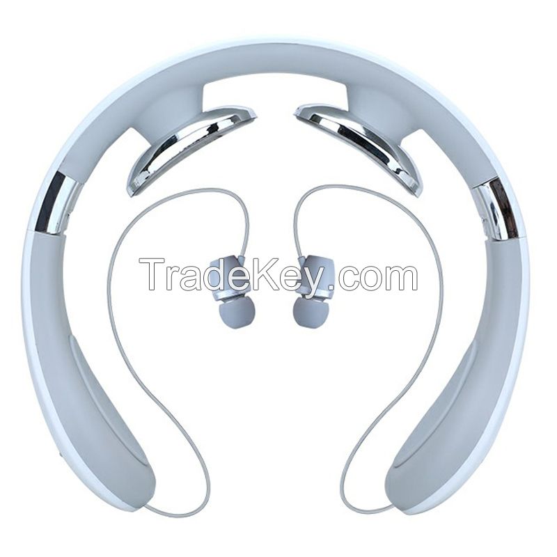 Intelligent Neck And Shoulder Massager Apparatus Bluetooth Earphone