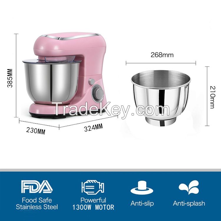 220V Professional Home Appliances 3 SS Blade High Performance Electric High Speed Food Mixer