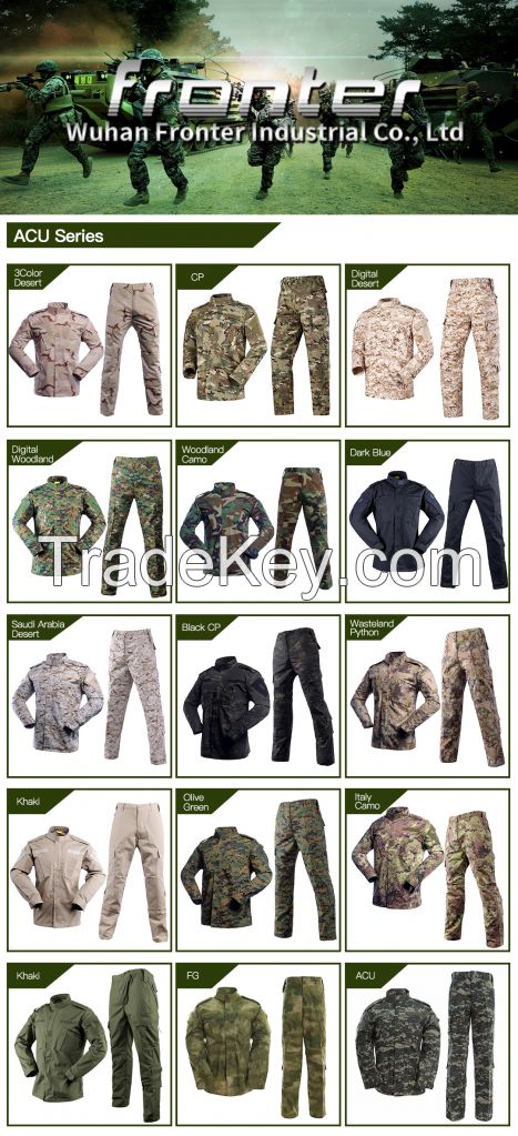 Rip Stop Military uniforms Army Military Combat ACU Tactical Clothings