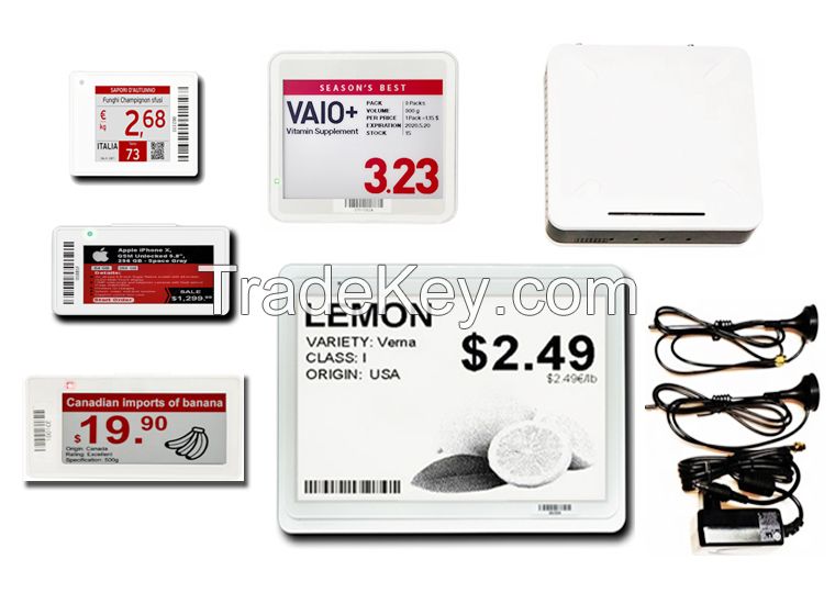 SUNY 433MHz Demo Kit Eink Electronic shelf label ESL Supermarket Shelf Price Tag
