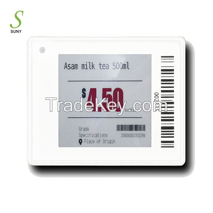 SUNY Supermarket Shelves Label 1.54 inch E-paper Display 3 Color Displ