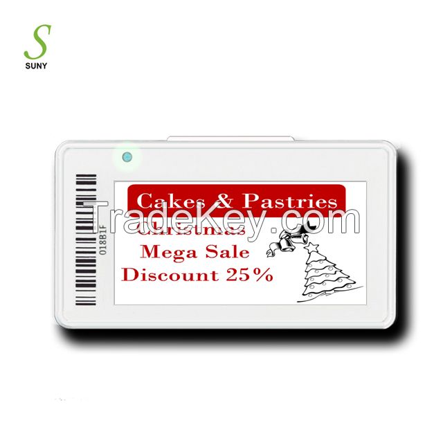 Suny Display Modules 2.13 inch E-paper Digital Price Tag Supermarket S