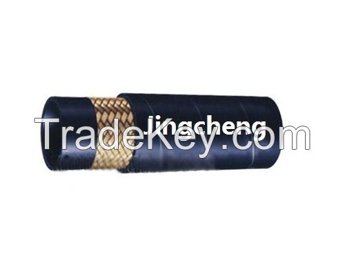 steel wire braided hydraulic rubber hose