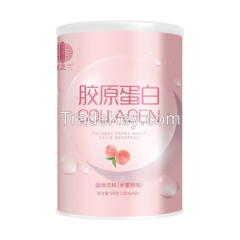 Collagen solid drink