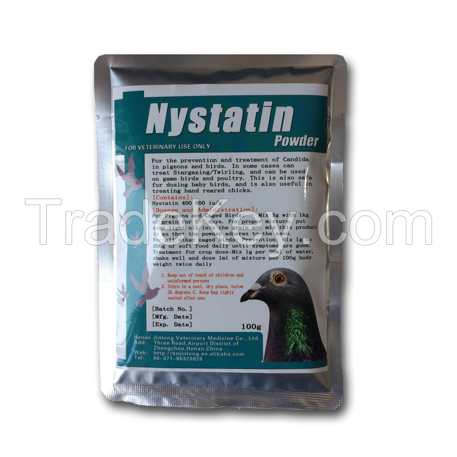 High Quality Pigeon Avian Medicine Nystatin Powder
