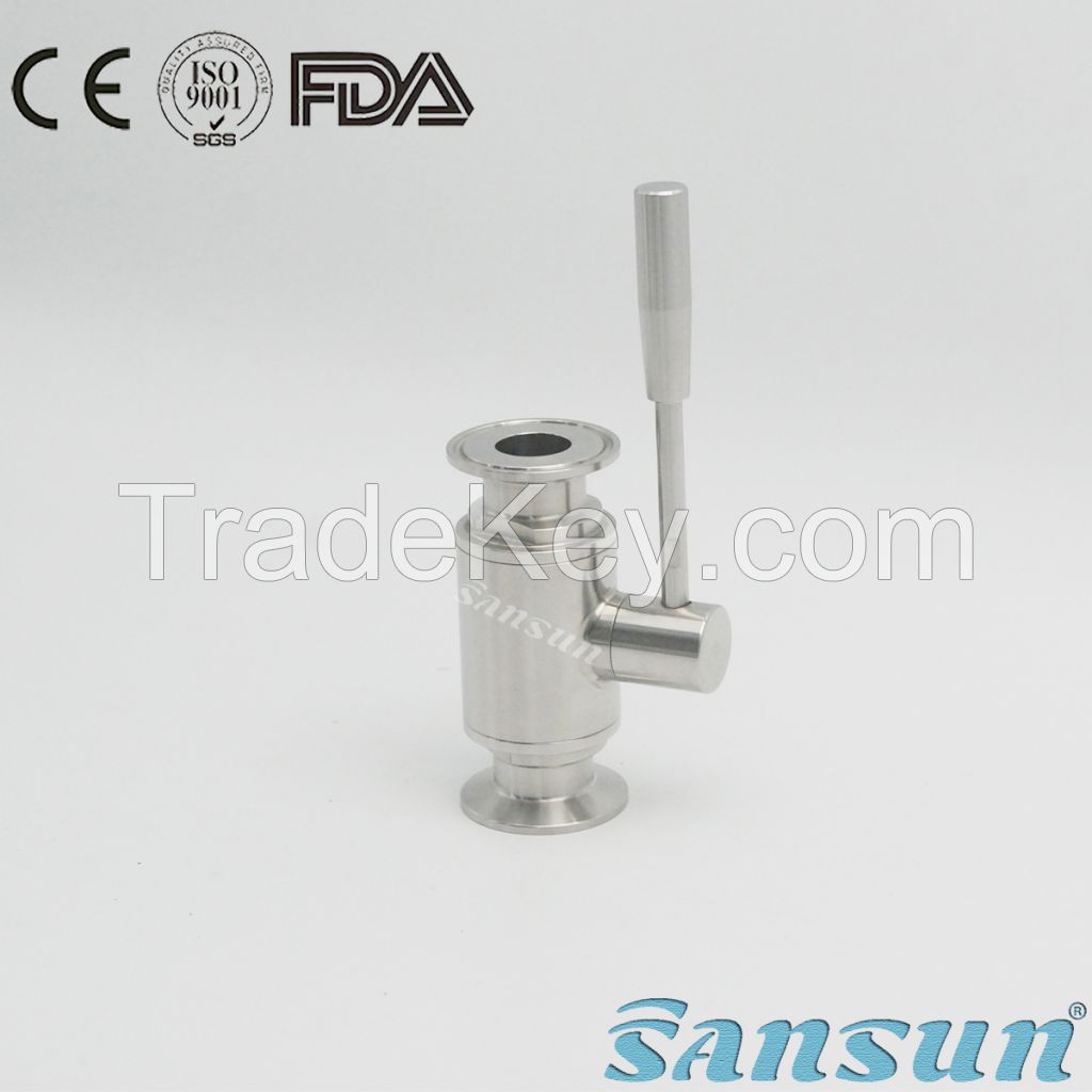 sanitary stainless steel ball  valve