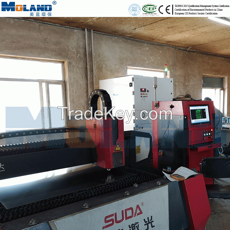 MLWF500 Industrial Dust Collector Laser Plasma Cutting Fume Extractor