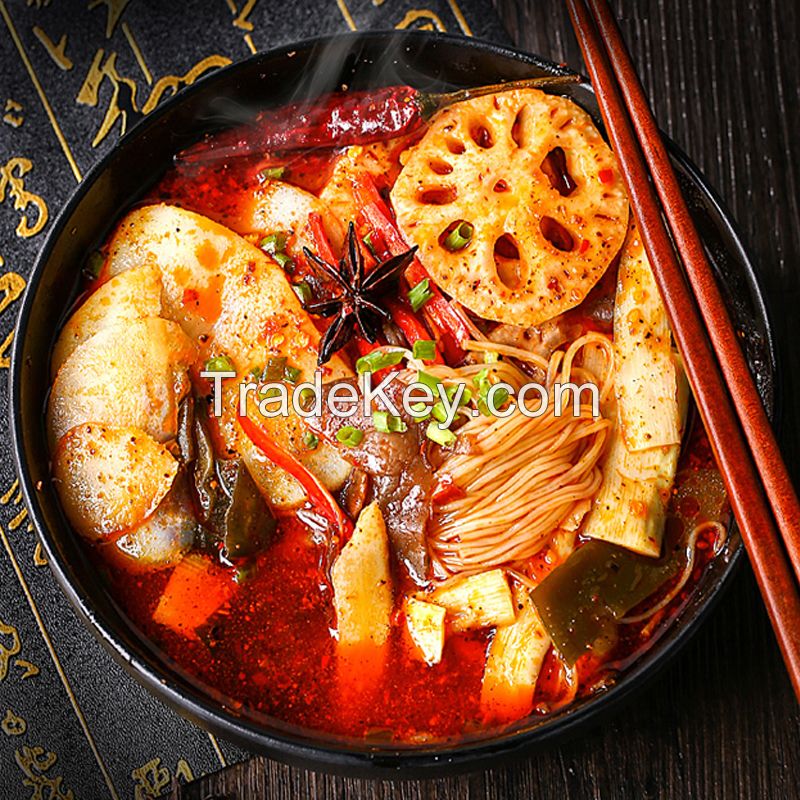 250g Lazy Hot Pot Spicy Soup Base Non Fried Vegetables Self Heating Hot Pot Instant Chinese Famous Brand
