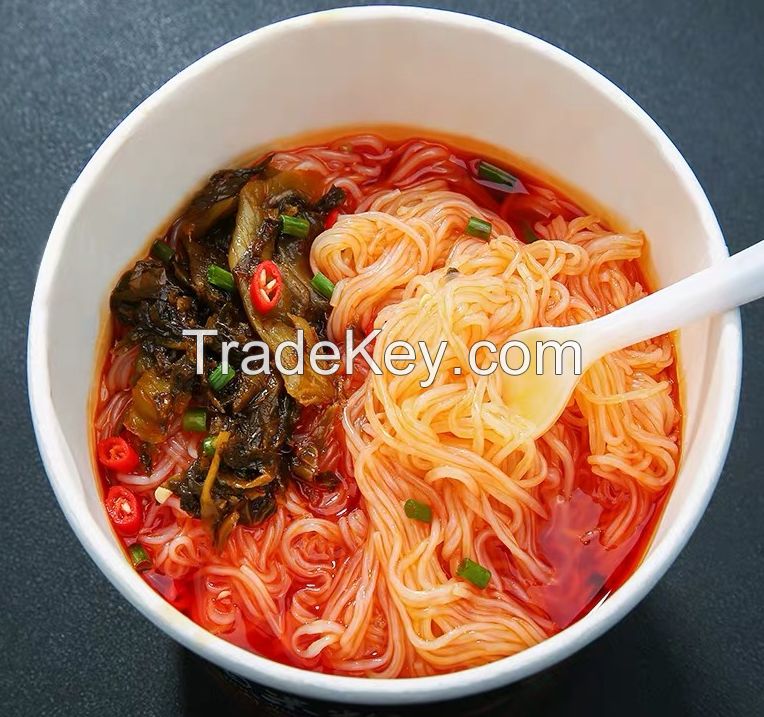 Mianyang Beef Instant Rice Noodles Low Fat Glass Noodles Vermicelli Non Fried