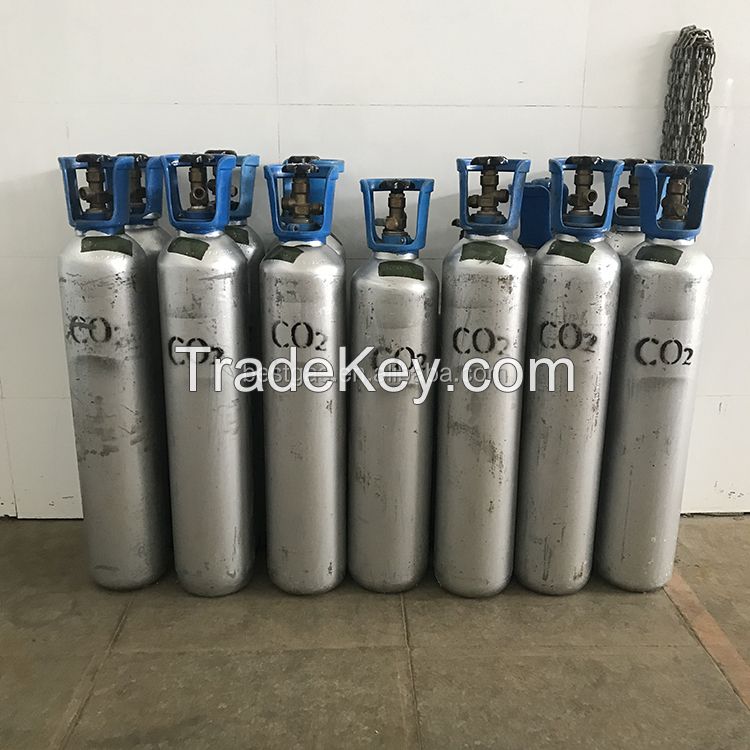 Logo Printed High Pressure Cylinders Gas Price Carbon Dioxide Co2 Cylinder