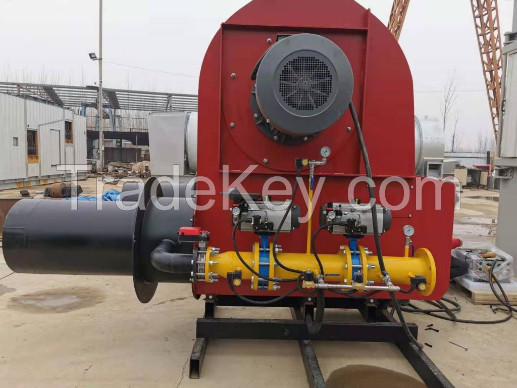 inverter controlled gas and oil burner for aspahlt mixing plant 