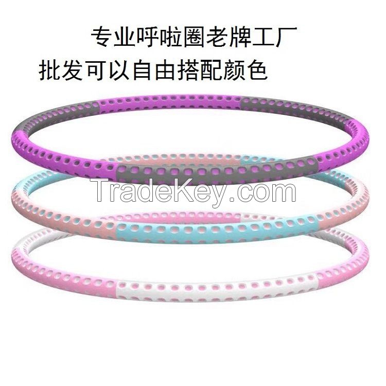 hula ring adjustable detachable sport hoola hoop steel for adults