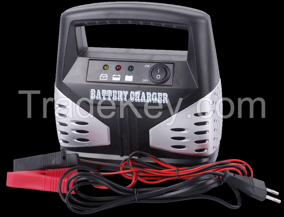 Popular auto charger acid lead battery charger 12V 4A 6A 8A car battery charger