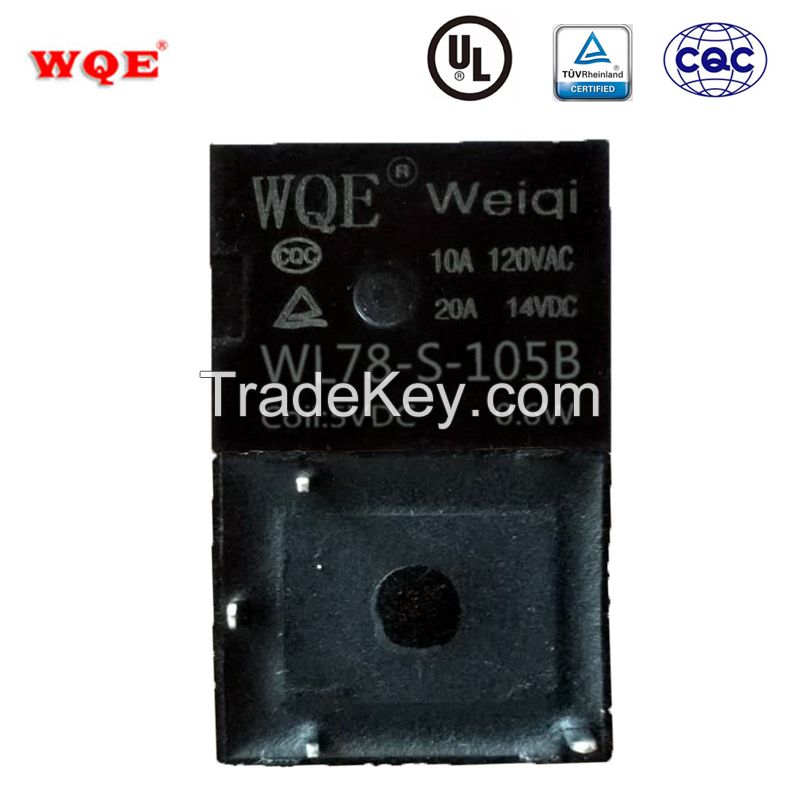 10A 5pin 14V Chang-Over High Quantity 16A 17A Power Mini Relay for Air Conditioner