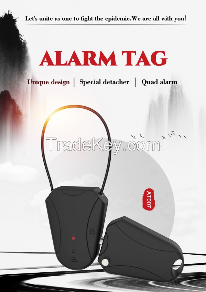 New Model AT007 Alarm Tag with Specialized Detacher opening