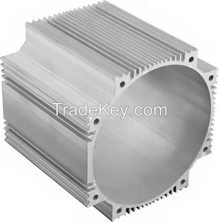 Aluminum alloy electrical machinery shell profiles 
