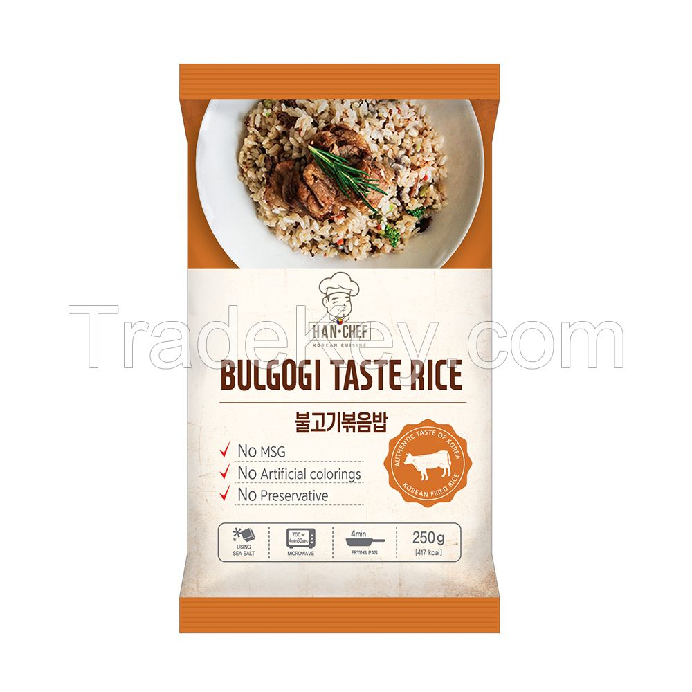 READY TO EAT & FROZEN RICE -  bulgogi Fried Rice(soybean beef)