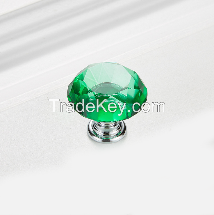 crystal diamond gold door knobs and handles 