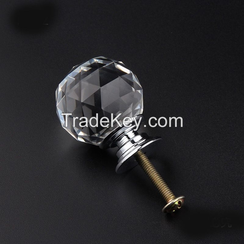 30mm crystal furniture knobs 