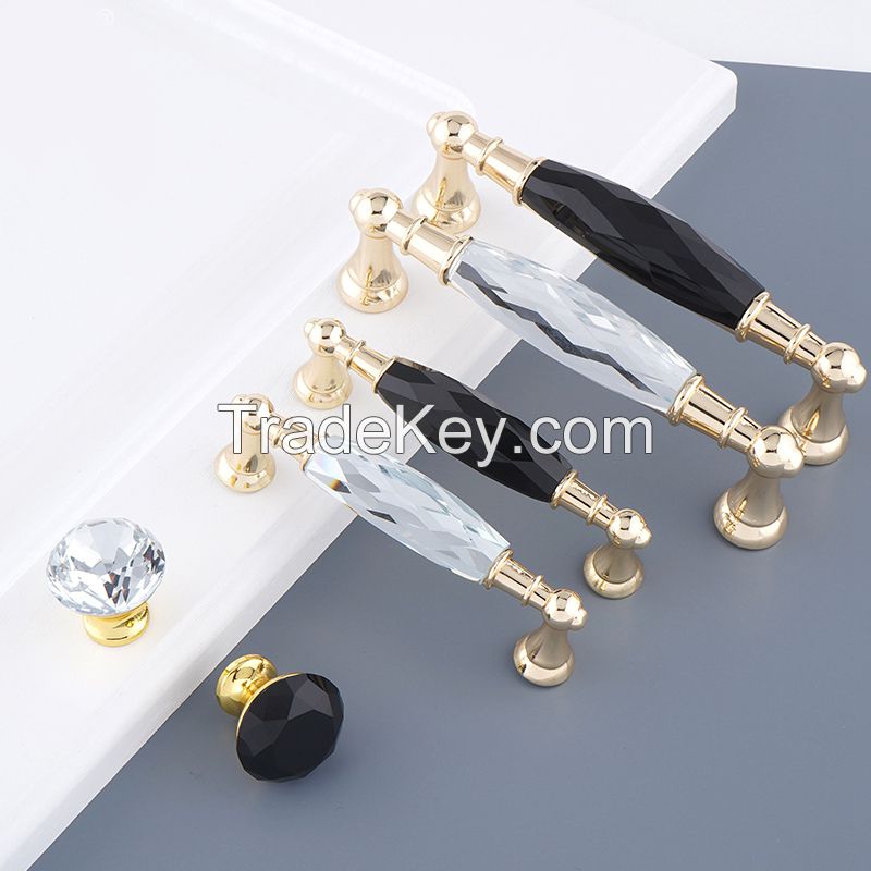 crystal furniture knobs and handles