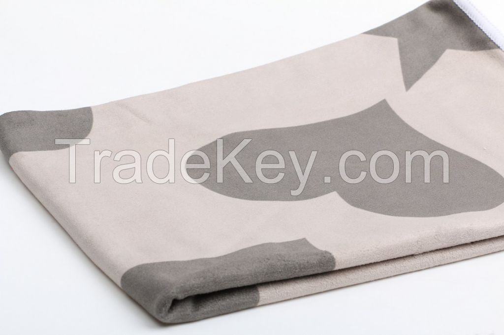 Thermal transfer YogaTowel  Beach Towel Double-faced Velvet