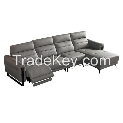 Corner recliner sofa