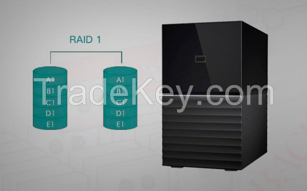 WD desktop mobile hard disk 4T 6T 8t 10t 12t 14T 16t20t 24t 28T type-C 2 disk array Book duo 16TB